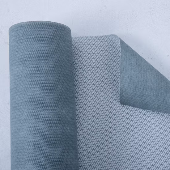 Aucun film microporeux respirable blanc matériel de tissu non-tissé de combinaison d'irritation