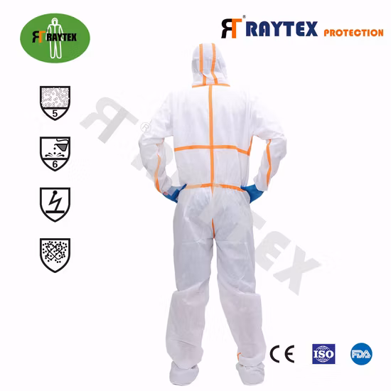 Film respirant PE microporeux Film respirant combinaison de protection Febric